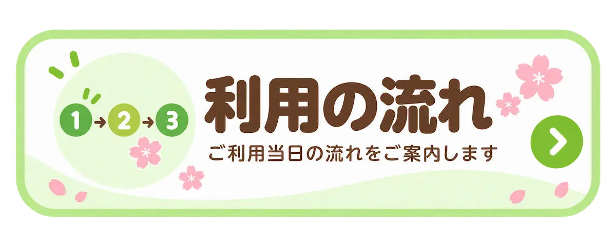 病児保育利用の流れ